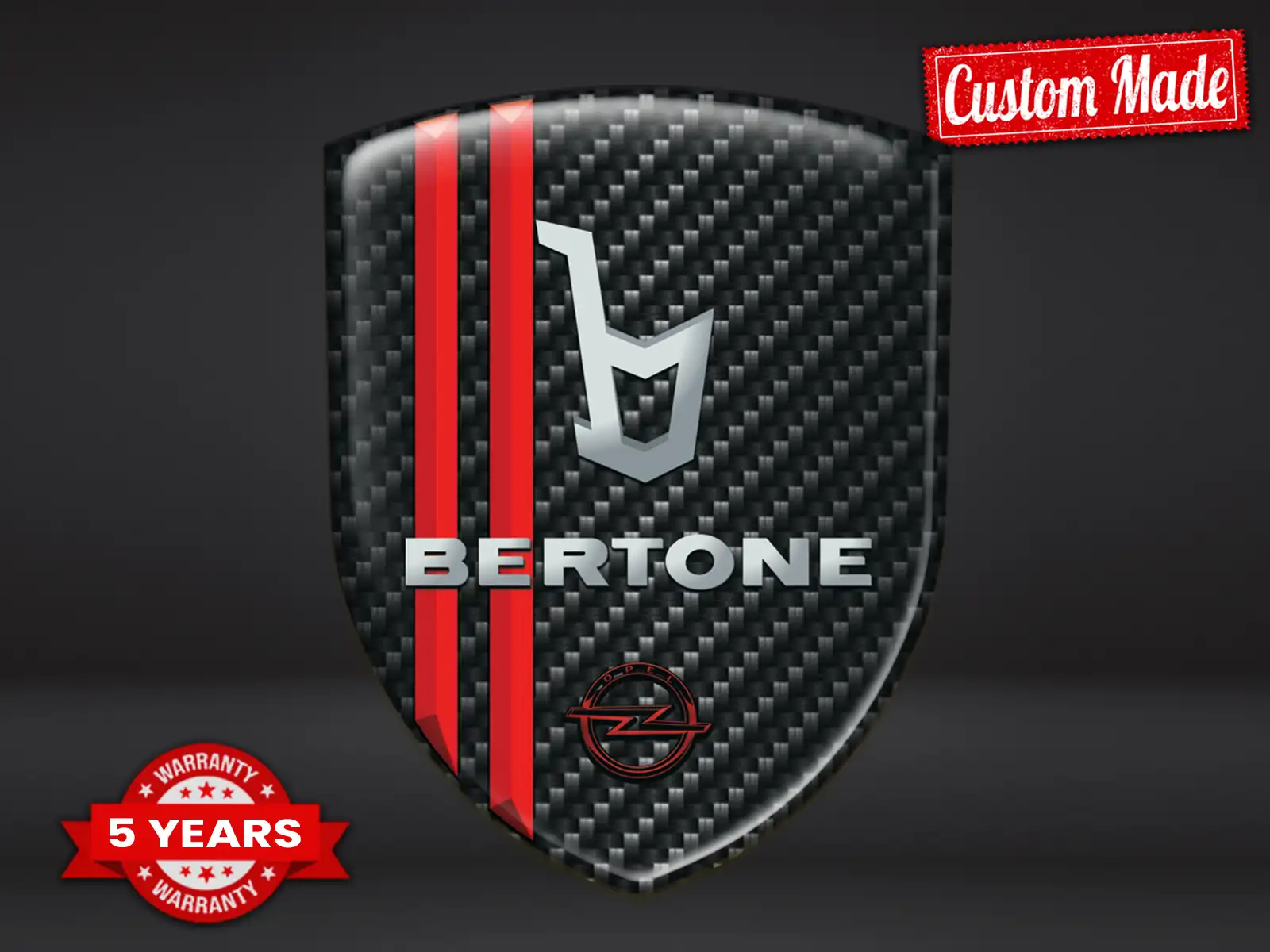 Bertone Autocollants Camions Course Étoile Qualité Supérieure
